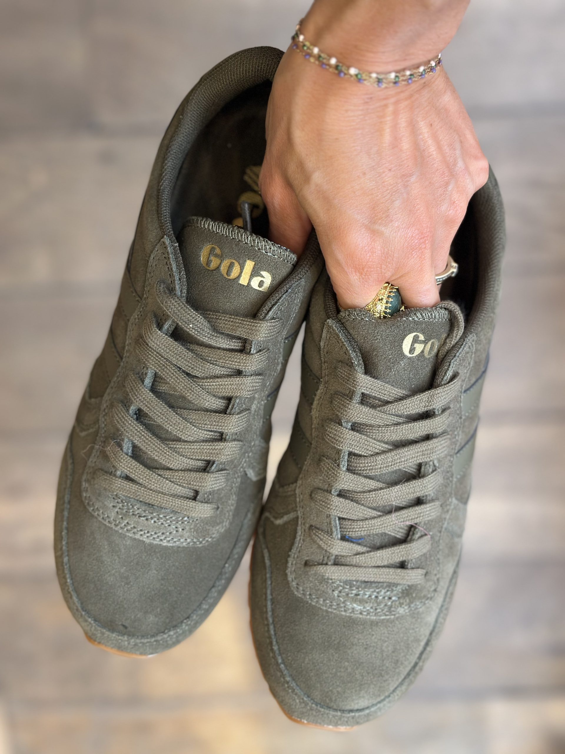 Baskets Gola Daytona kaki 1 Baskets Gola Daytona kaki
