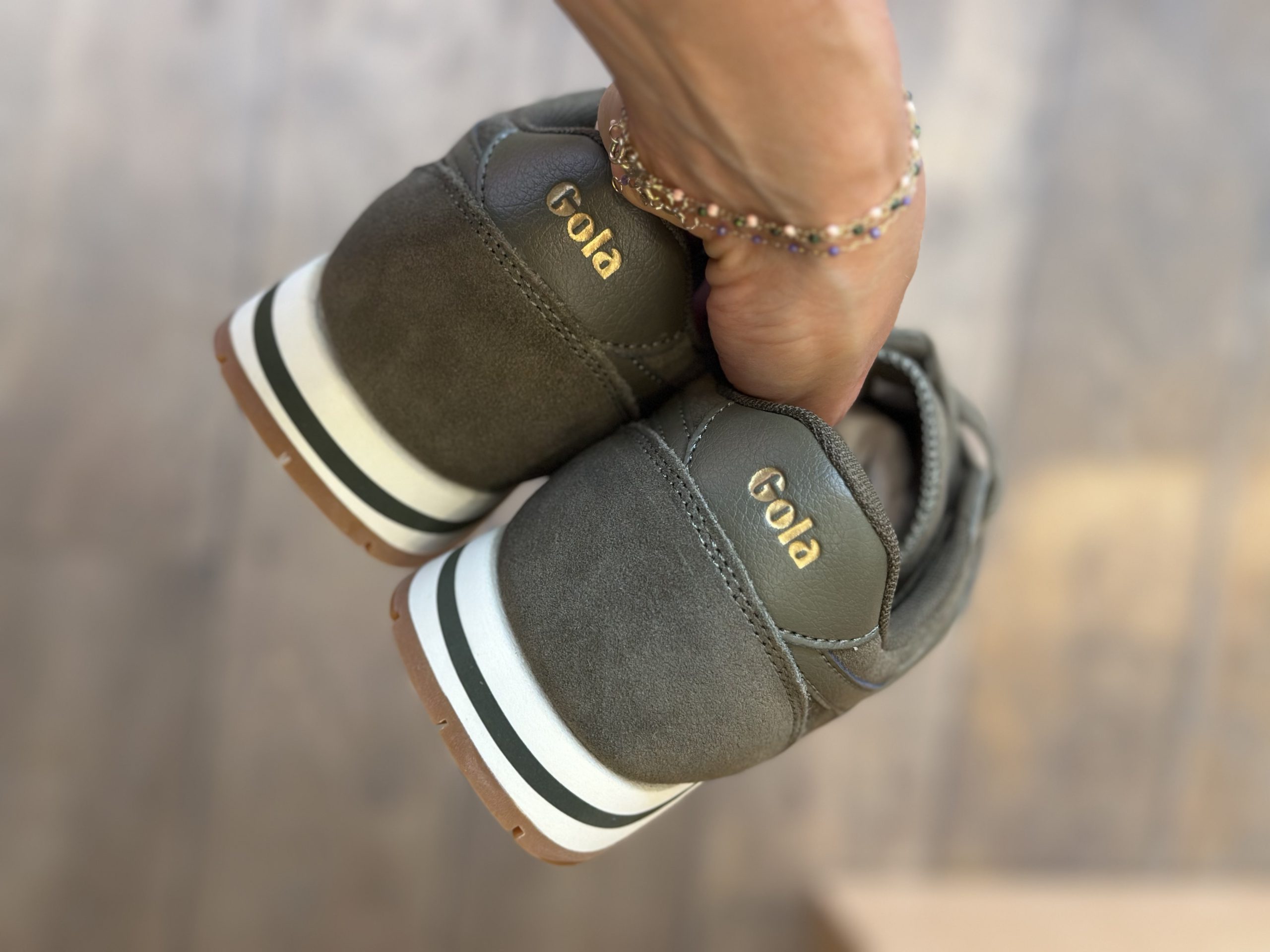 Baskets Gola Daytona kaki 3 Baskets Gola Daytona kaki – Image 3